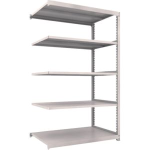 トラスコ TRUSCO トラスコ M3型中量棚 1500×921×H2400 5段 連結 ネオグレー M3-8595B NG メーカー直送 代引不可