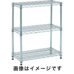トラスコ中山 TRUSCO ステンレス製メッシュラック H745XW1205XD305 3段 TSM-2433 メーカー直送 代引不可