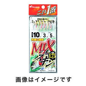 ハヤブサ Hayabusa ハヤブサ これ一番 MIXスキンサビキ 6本鈎 5号 ハリス 1 HS712