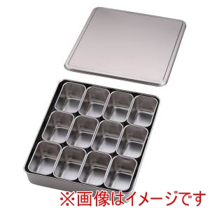 大屋金属 CLO 18-8 00号 プレス ヤクミ入 角 12個入 クローバー 大屋金属