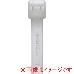 ABB TY-Fast ABB TY400-50 Ty-Fast タイファスト 産業用ケーブルタイ 結束バンド 標準グレード ナチュラル色 大袋 幅4.8×長さ365mm1000本入り メーカー直送