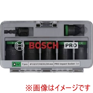 ボッシュ BOSCH ボッシュ 2608003032 インパクトレンチ用ソケット 1/2インチ7pcsセット