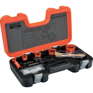バーコ BAHCO バーコ 3834-SET-65-16/51 バイメタルホールソーセット 9PCS 16-51mm