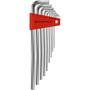 PB スイスツールズ SWISS TOOLS PB スイスツールズ 211H-10 ホルダー付六角棒レンチセットロング パックナシ