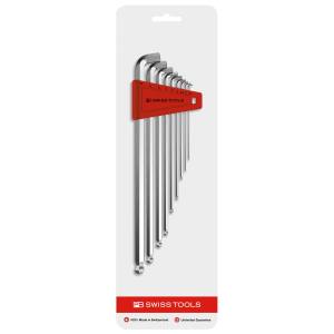 PB スイスツールズ SWISS TOOLS PB スイスツールズ 2212LH-10CN ショートヘッド ロングボール六角レンチセット