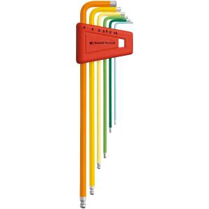 PB スイスツールズ SWISS TOOLS PB スイスツールズ 212LH-5RB ボール付ロング六角レンチセット パックナシ