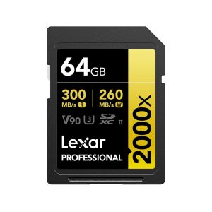 レキサー Lexar Lexar LSD2000064G-BNNNG SD(UHS-II) 64GB メーカー永久保証