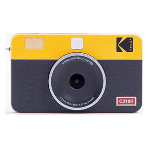 コダック Kodak コダック Kodak PMS2R-C210RY Mini Shot 2 RETRO 液晶モニター付きインスタントカメラ イエロー