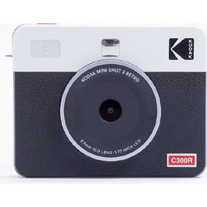 コダック Kodak コダック Kodak PMS3R-C300RW Mini Shot 3 RETRO 液晶モニター付きインスタントカメラ ホワイト