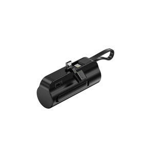 ラソス Lazos Lazos  L-DCMB5-B 超小型直接充電モバイルバッテリー5000mAh