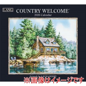 ラング LANG ラング COUNTRY WELCOME 2026 壁掛け カレンダー US5013